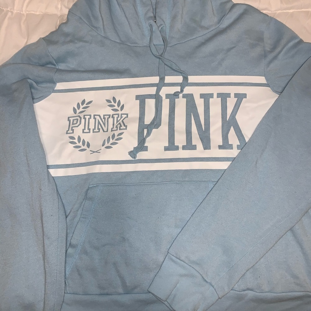 Victoria Secret’s Pink Blue Hoodie